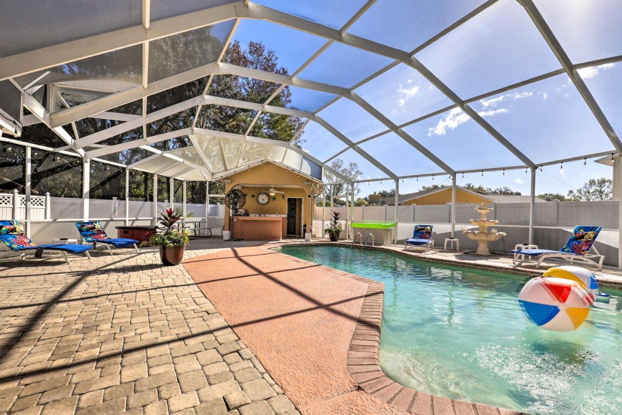 Cozy Home In Heart Of Tampa With Lanai And Pool! Extérieur photo