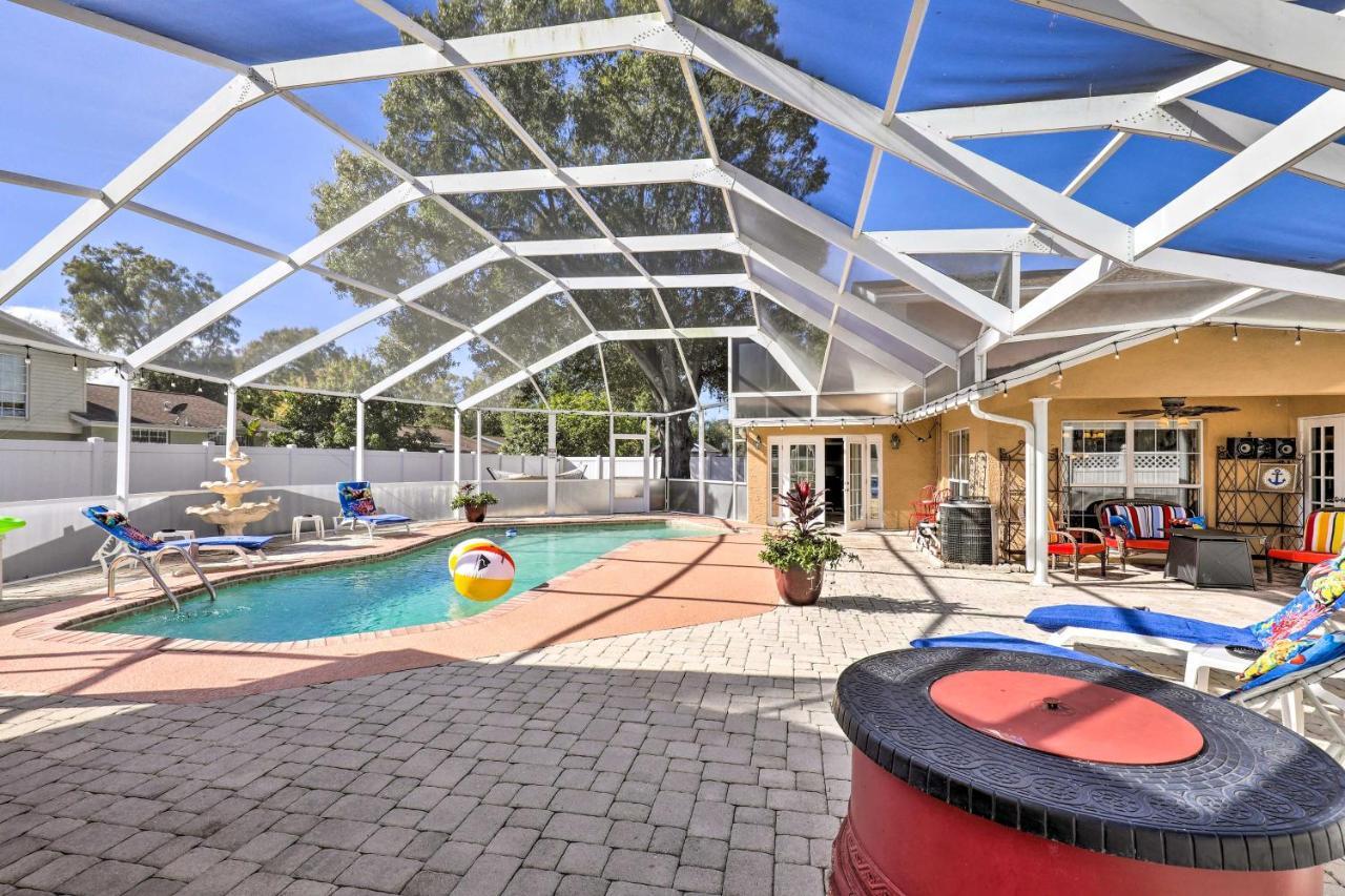 Cozy Home In Heart Of Tampa With Lanai And Pool! Extérieur photo